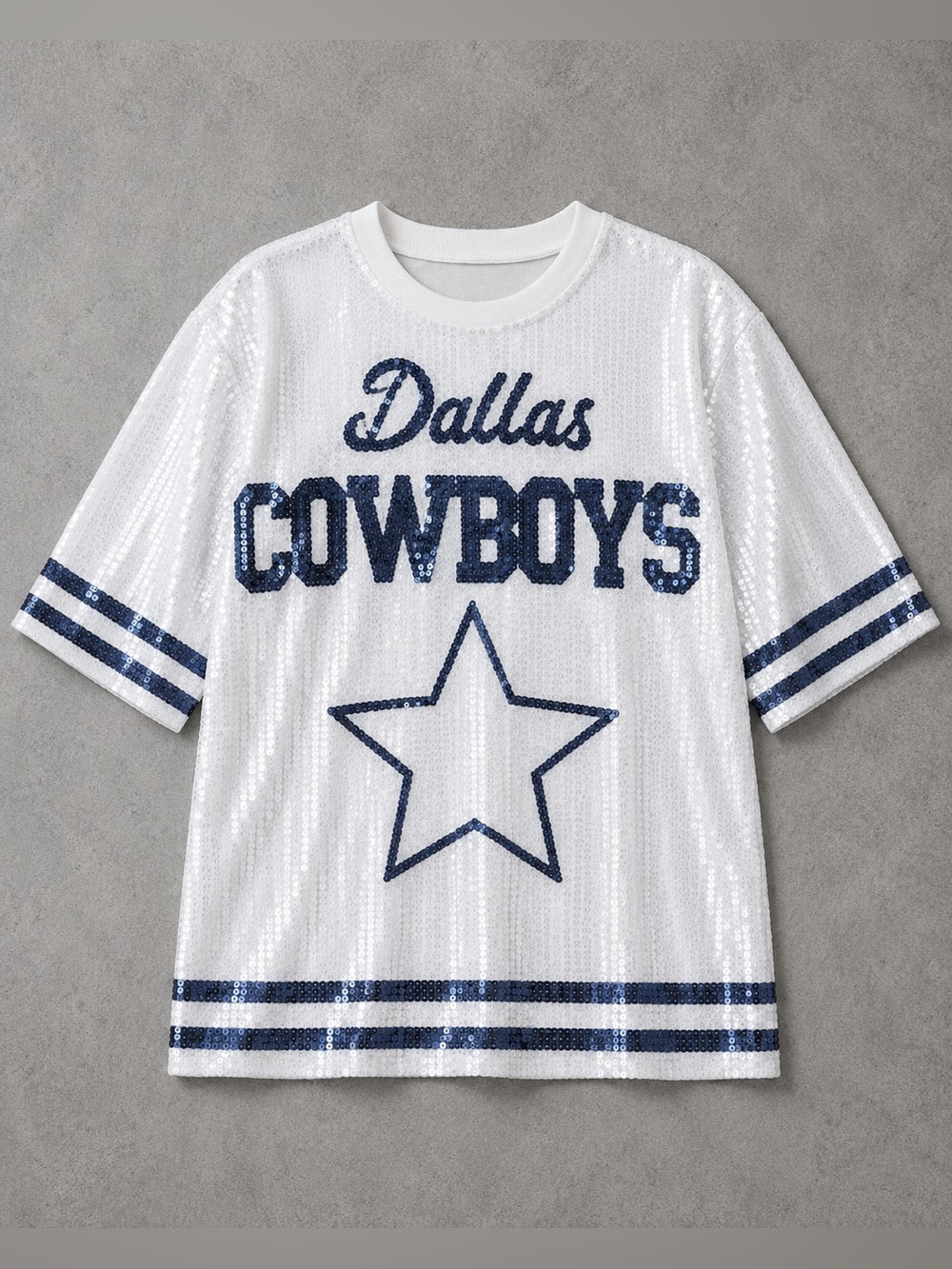 Dallas Cowboys Sparkly Sequin Dress